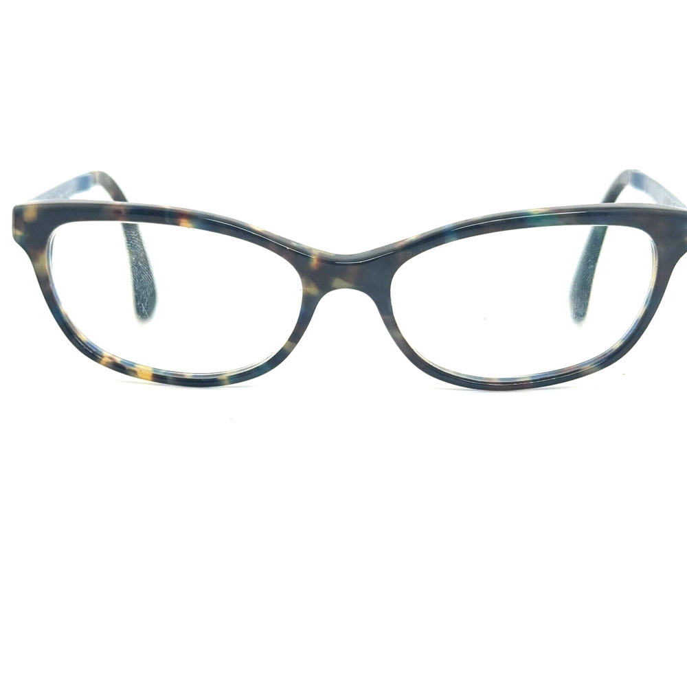Ogi Evolution Brown Blue Confetti Eyeglasses Fram… - image 1